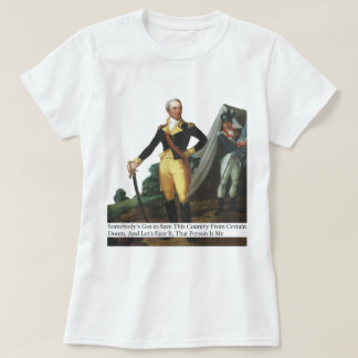 Laurens är besparingen detta land från bestämd tee shirt