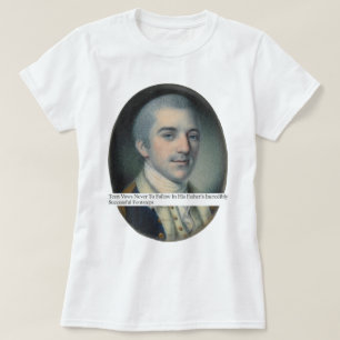 Laurens inte efter i hans far fotsteg t shirt