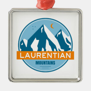 Laurentian Mountains Quebec Kanada Julgransprydnad Metall