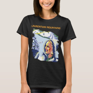 Laurentian Mountains Retro Resa T-Shirt