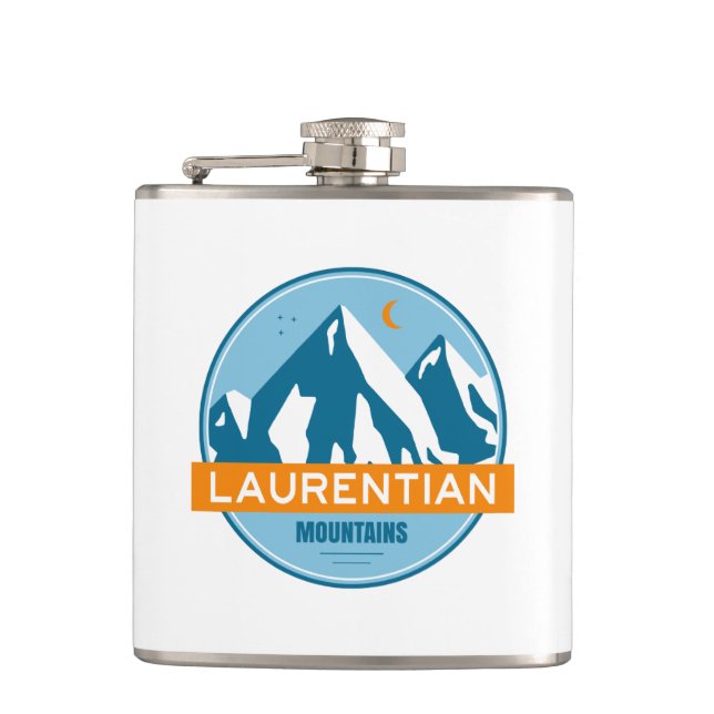 Laurentiska bergen Quebec Kanada Fickplunta (Framsidan)