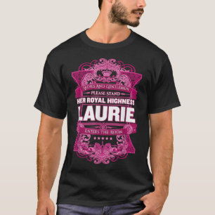 Laurie First Namn T Shirt
