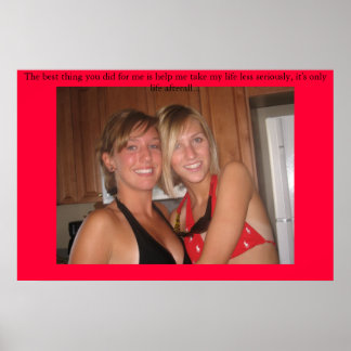 Laurley och Kelley Poster