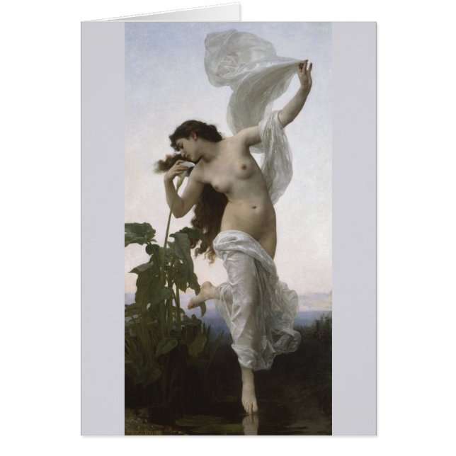 L'Aurore Dawn William-Adolphe Bouguereau Hälsningskort (Framsidan)