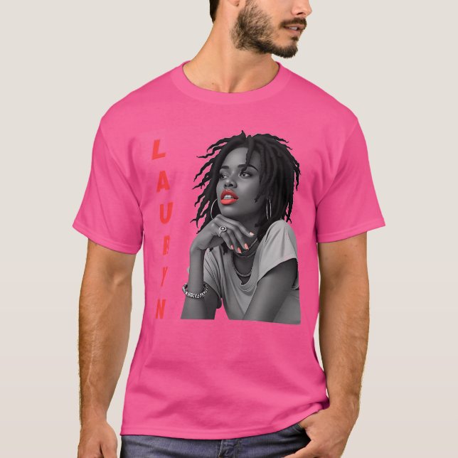 Lauryn Backe Singer T Shirt (Framsida)