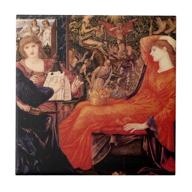 Laus Veneris Kakelplatta (Framsidan)