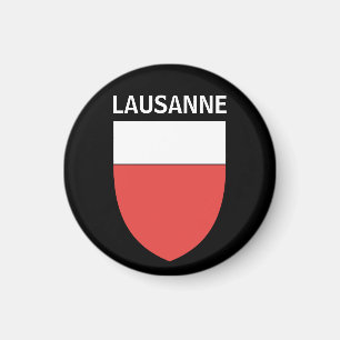 Lausanne jackande av arm, SCHWEIZ Magnet