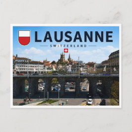 Lausanne - Schweiz Vykort