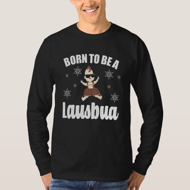 Lausbua Bavarian Boarisch Bayern Dialect T Shirt (Framsida)