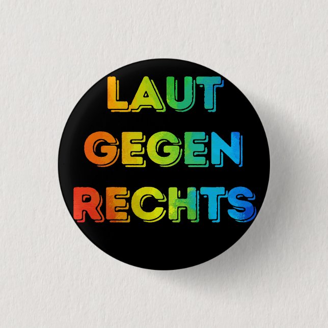 Laut gegen Rechts Nr08 schwarz Knapp (Framsida)