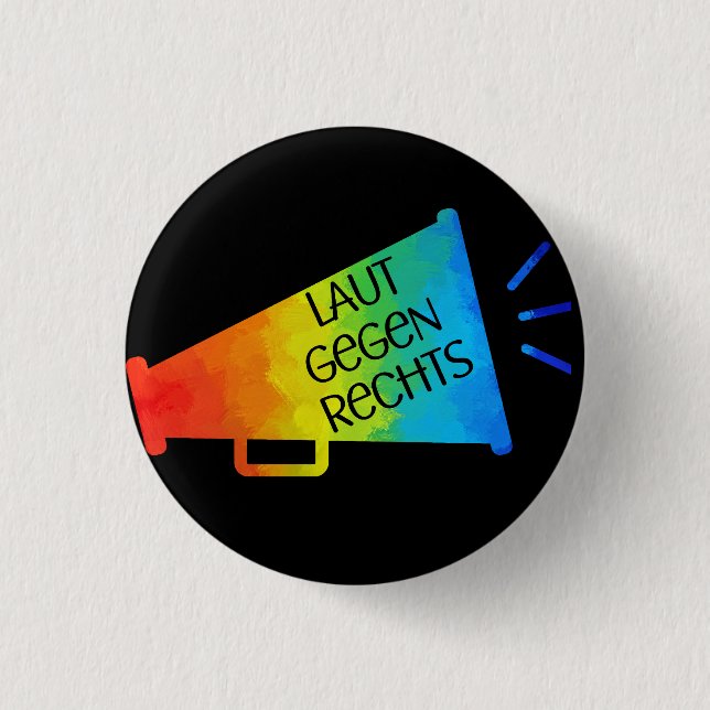 Laut gegen Rechts Nr 01 schwarz Knapp (Framsida)