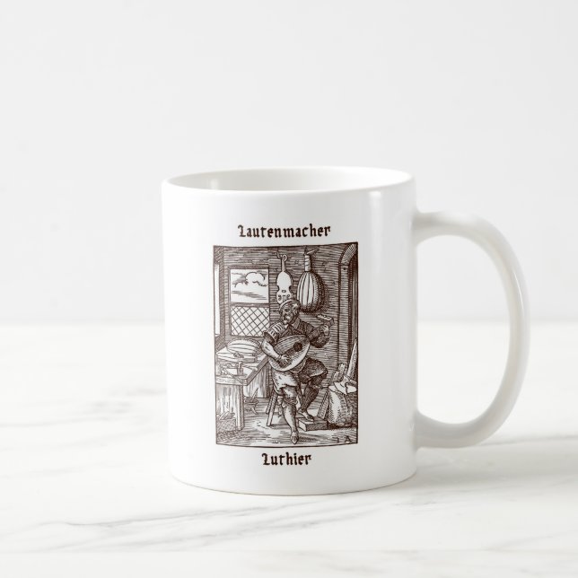 Lautenmacher - Luthier Kaffemugg (Höger)