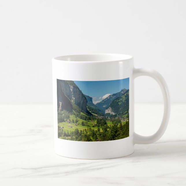 Lauterbrunnen - Bernese alperna - Schweitz Kaffemugg (Höger)