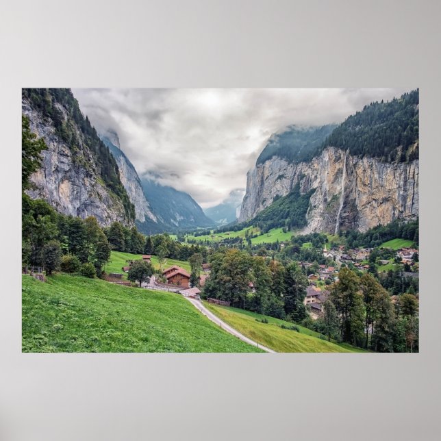 Lauterbrunnen Poster (Framsidan)