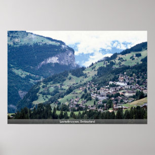 Lauterbrunnen Schweitz Poster