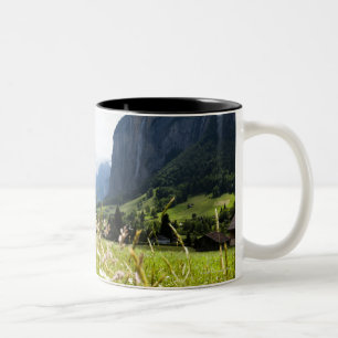 Lauterbrunnen Schweitz Två-Tonad Mugg
