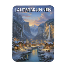 Lauterbrunnen Schweiz Resa Magnet