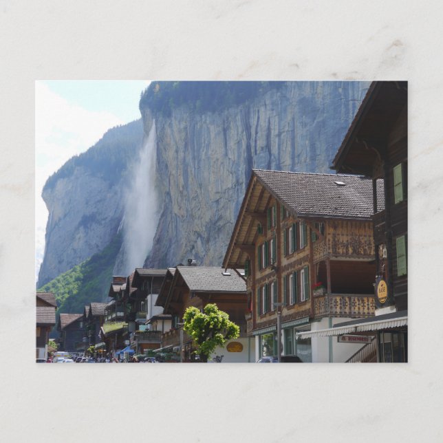 Lauterbrunnen, Schweiz Vykort (Framsida)