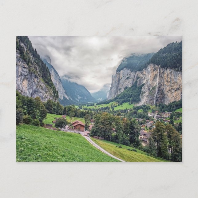 Lauterbrunnen Vykort (Framsida)