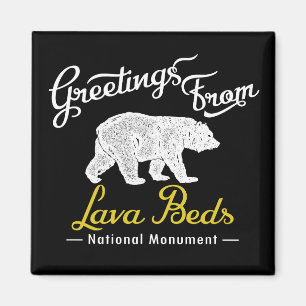 Lava Beds nationalmonument Magnet