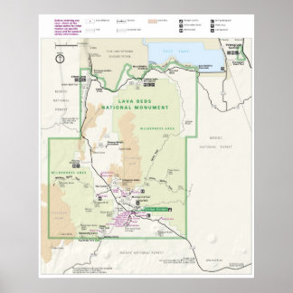 Lava Beds nationalmonument Poster