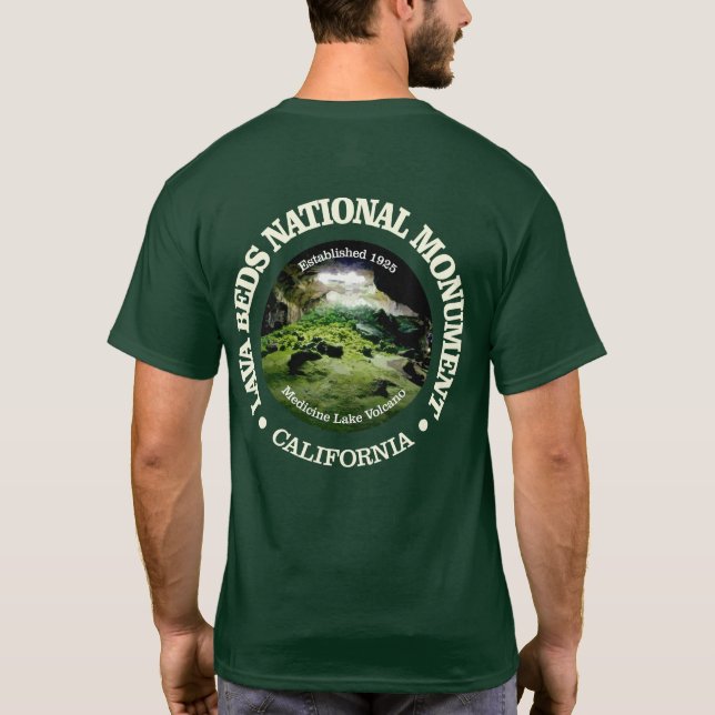 Lava Beds (NM) T Shirt (Baksida)
