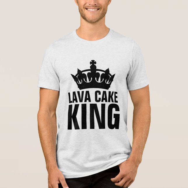 LAVA CAKE KING T-Shirt (Framsida)