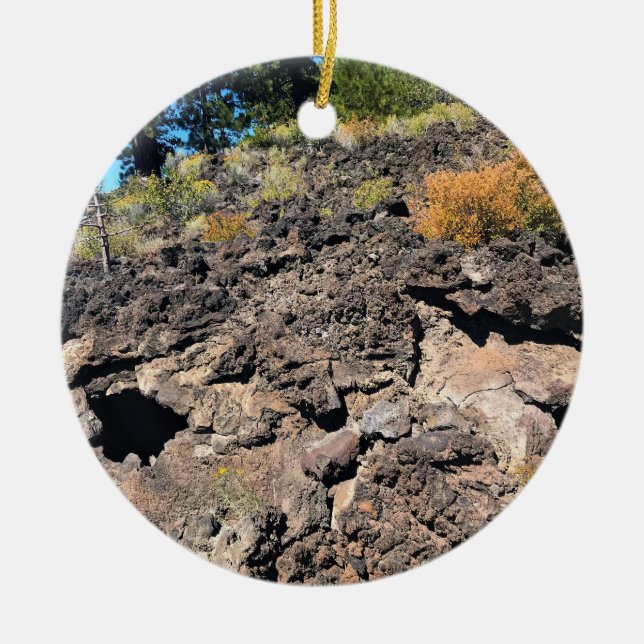 Lava Cast Forest, ELLER Julgransprydnad Keramik (Framsidan)