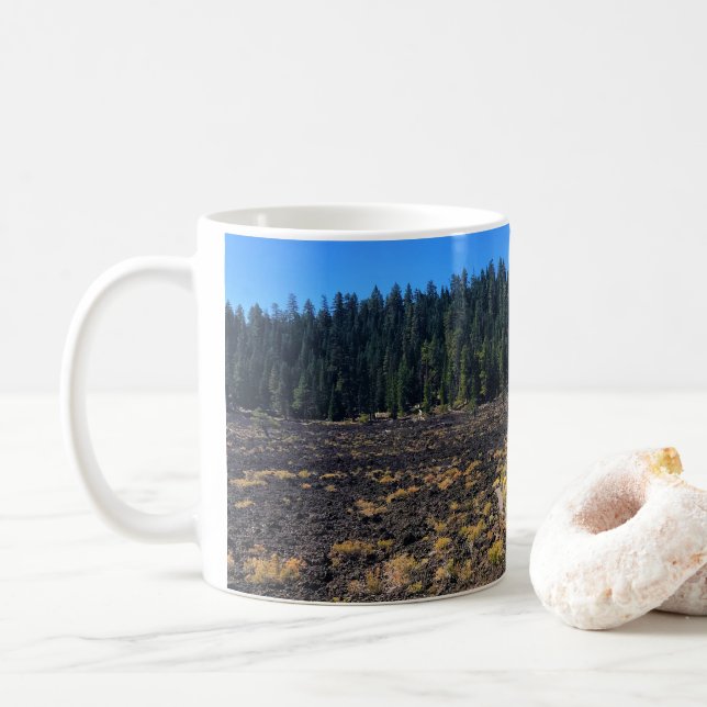 Lava Cast Forest, Oregon Kaffemugg (Med munk)