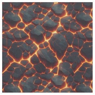 Lava Cracks Tyg