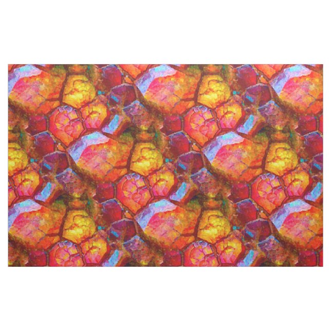 Lava Crust Tyg (Fat Quarter)
