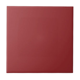Lava Falls Red Solid Färg Skriv ut, Burgundy Kakelplatta
