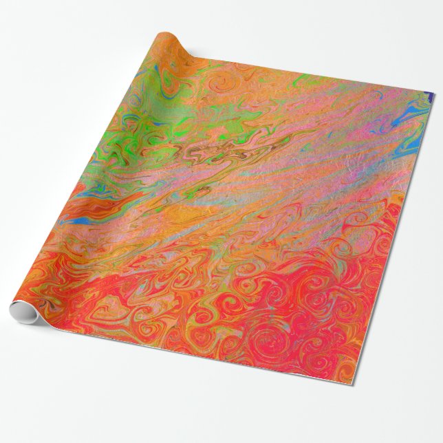 Lava Flame Roaring Presentpapper (Utrullad)