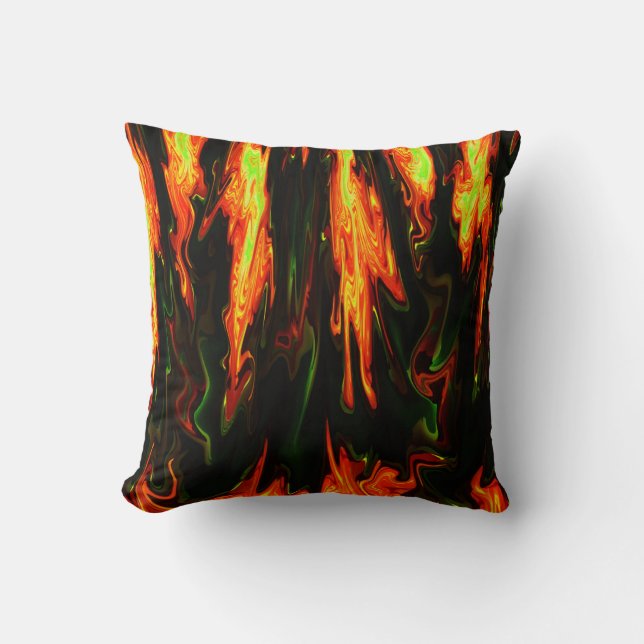 Lava Flames.. Kudde (Framsida)