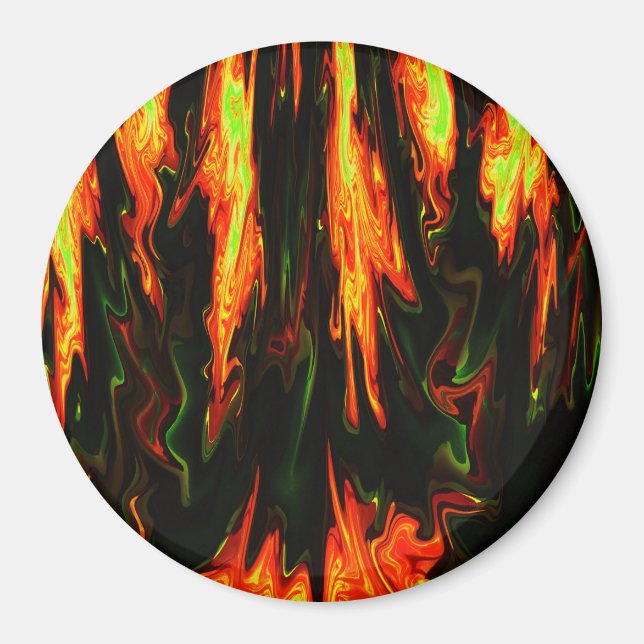 Lava Flames... Magnet (Framsidan)