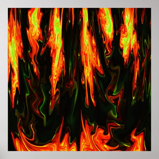Lava Flames.... Poster (Framsidan)