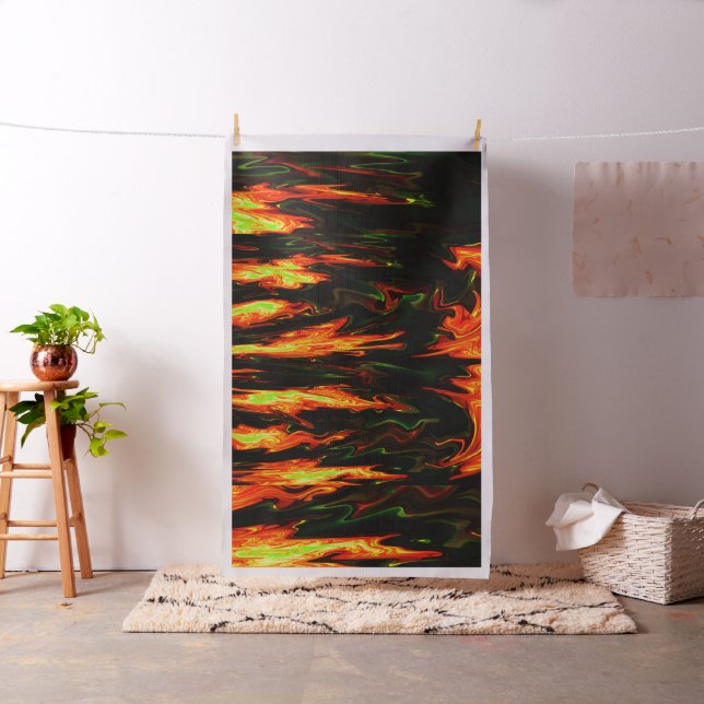 Lava Flames..... Tyg (In Situ)