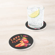 Lava Flow Cocktail