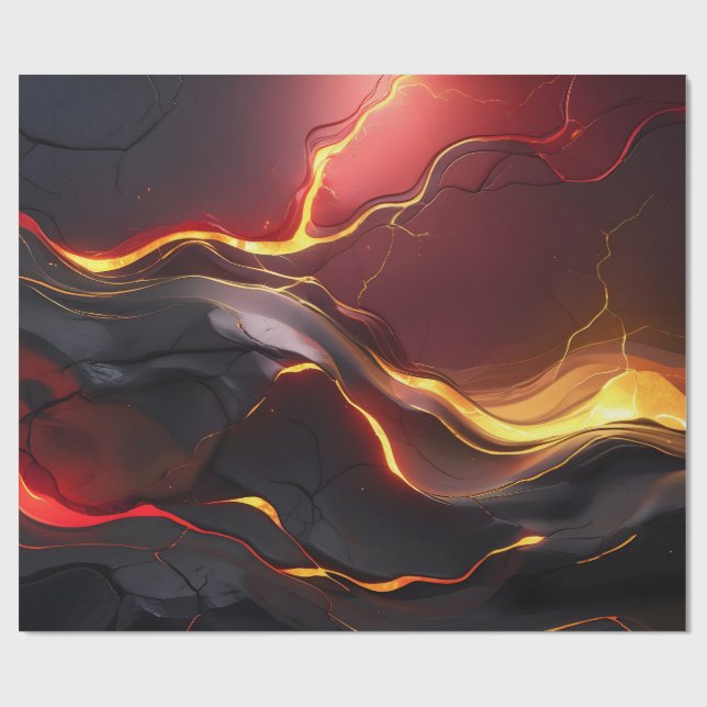 Lava Flow Volcanic Presentpapper (Platt)