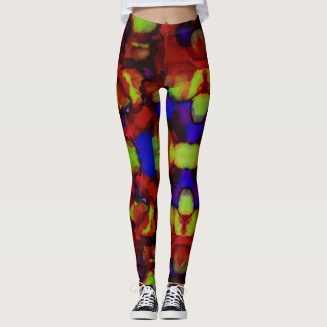 Lava Garden Leggings (Framsida)