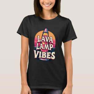 Lava Lamp Retro Aesthetic Psychedelic Groovy Vibes T Shirt