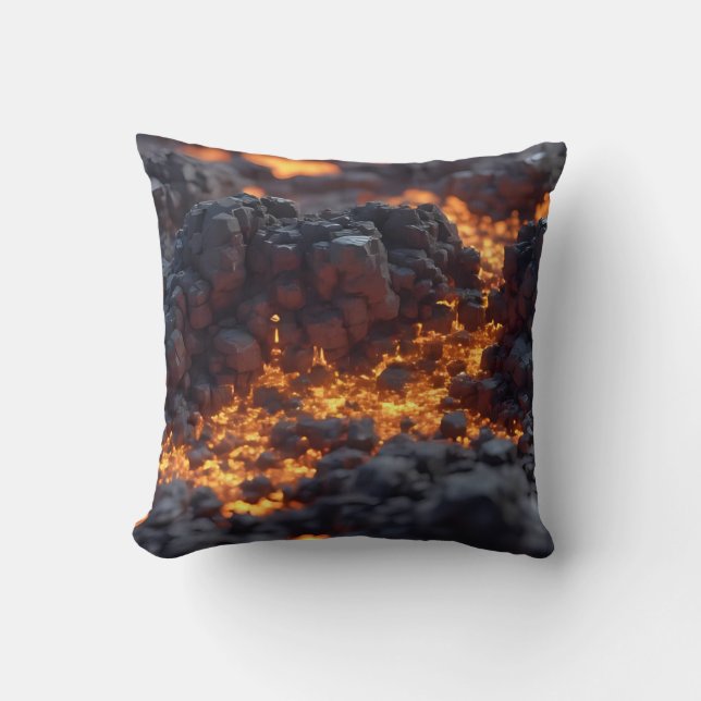 Lava Land Kudde (Framsida)