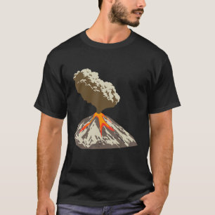 Lava Magma Eruption Geology Volcano Magma T Shirt