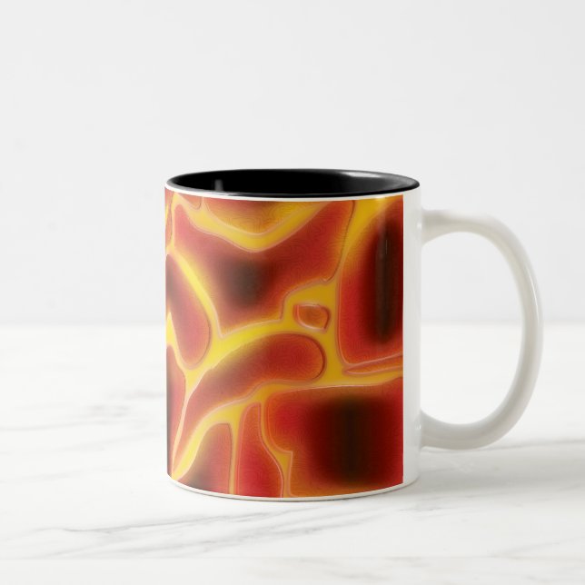 Lava Magma Två-Tonad Mugg (Höger)