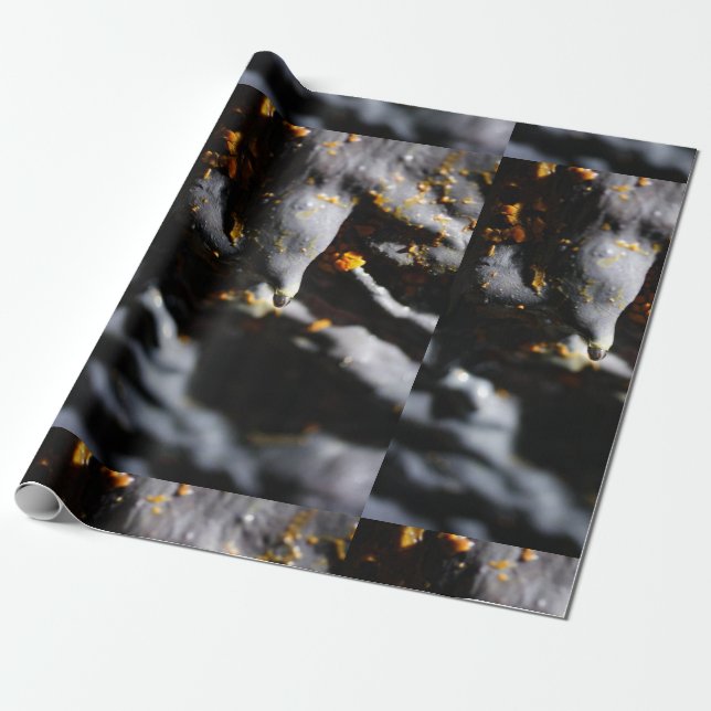 Lava-rör, grovlek presentpapper (Utrullad)