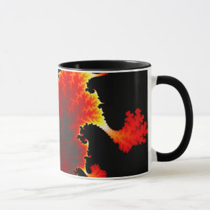 Lava Sea - Fractal Mugg
