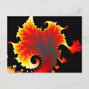 Lava Sea - Fractal vykort