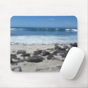 Lava Sten Beach Ocean WavesMouse Pad Musmatta