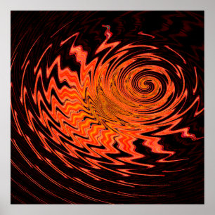 Lava-virvelpool..... Poster