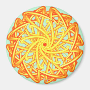 Lava Vortex by Power Flower Magnet